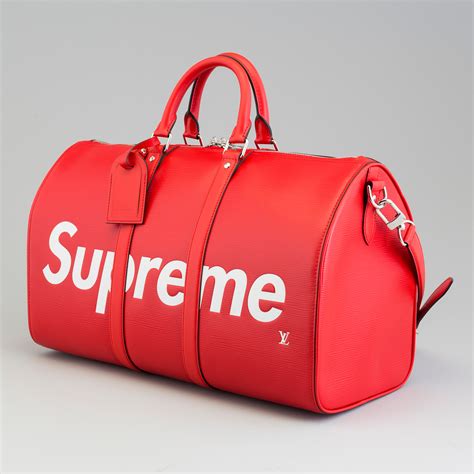 supreme x louis vuitton taske